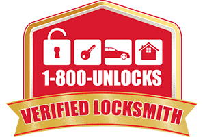 Verified Locksmiths with 1-800-Unlocks